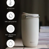 EQUA termoskruus keraamilise sisuga 300 ml
Stiilne lekkekindel termostass hommikukohviks EQUA termoskruus keraamilise sisuga 300 ml Stiilne lekkekindel termostass hommikukohviks