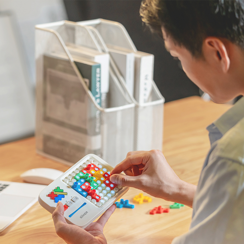 Nutikas ja ekraanivaba Interaktiivne mängukonsool GiiKer "Super Blocks" - 1000+ väljakutset, suurepärane tegevus reisile, autosõiduks