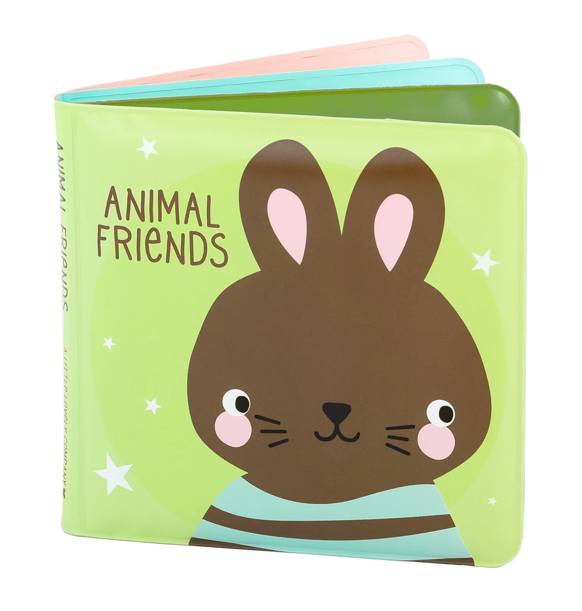 A Little Lovely Company pehme ja veega värvuv vanniraamat lastele