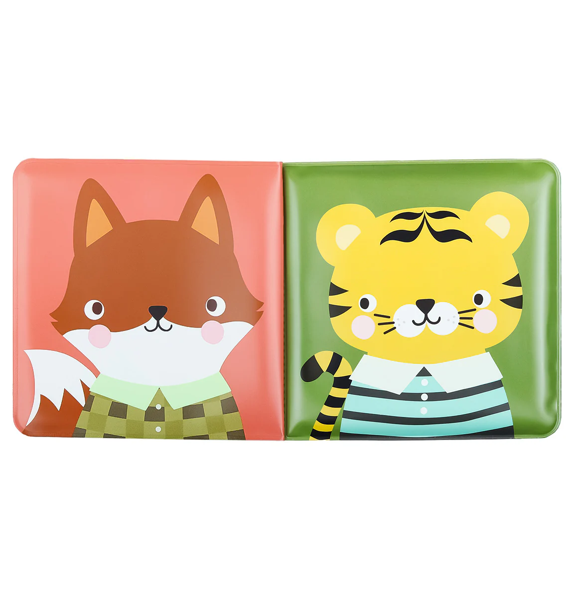 A Little Lovely Company pehme ja veega värvuv vanniraamat lastele