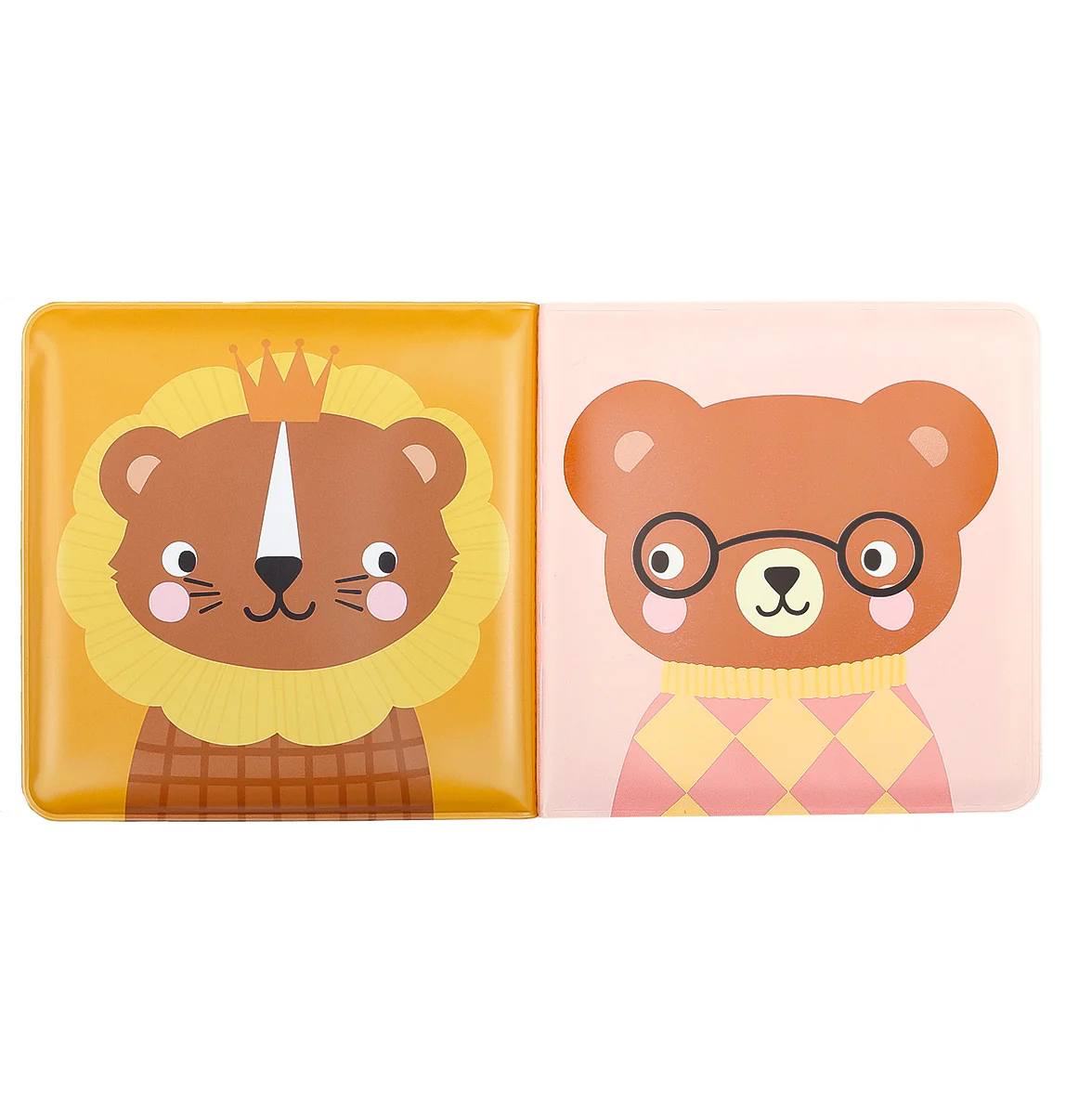 A Little Lovely Company pehme ja veega värvuv vanniraamat lastele