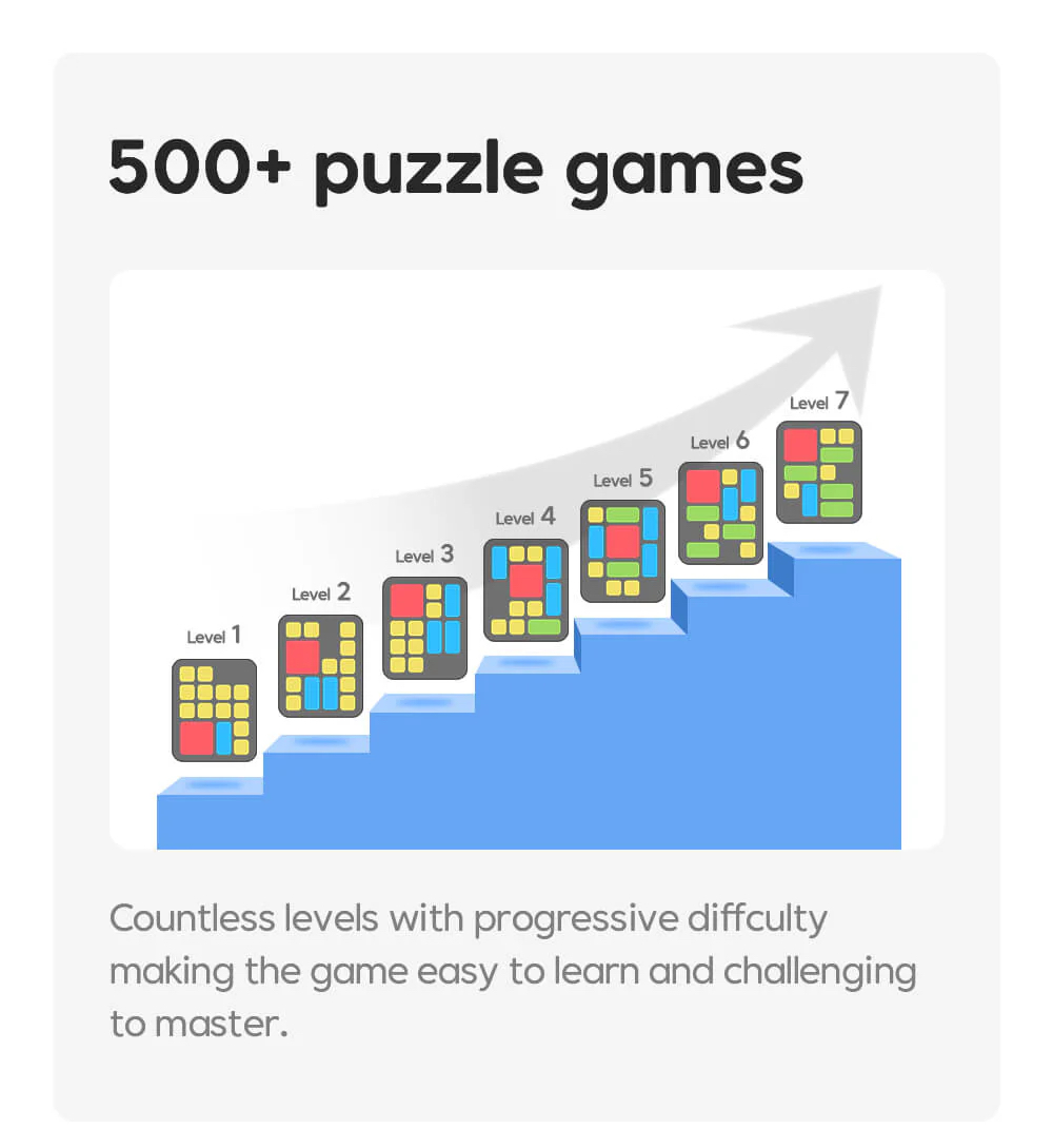 nutikas magnetiline puslemäng lastele ja täiskasvanutele GiiKER ajutreeningu mängukonsool 500+ taset loogikamõistatustega interaktiivne LED ekraaniga puslemäng