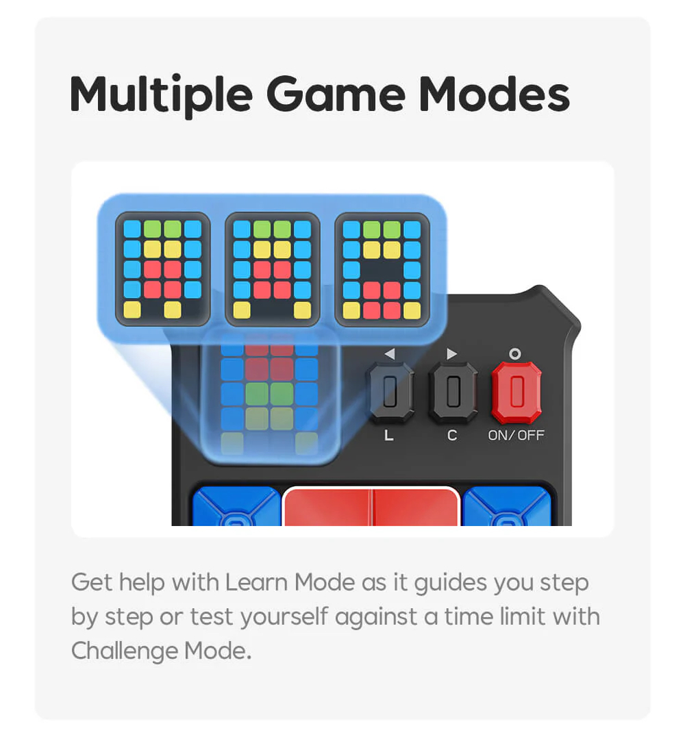 nutikas magnetiline puslemäng lastele ja täiskasvanutele GiiKER ajutreeningu mängukonsool 500+ taset loogikamõistatustega interaktiivne LED ekraaniga puslemäng