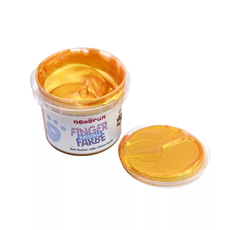 Looduslikud ja ohutud esimesed Neogrün näpuvärvid ja guaššvärvid lastele