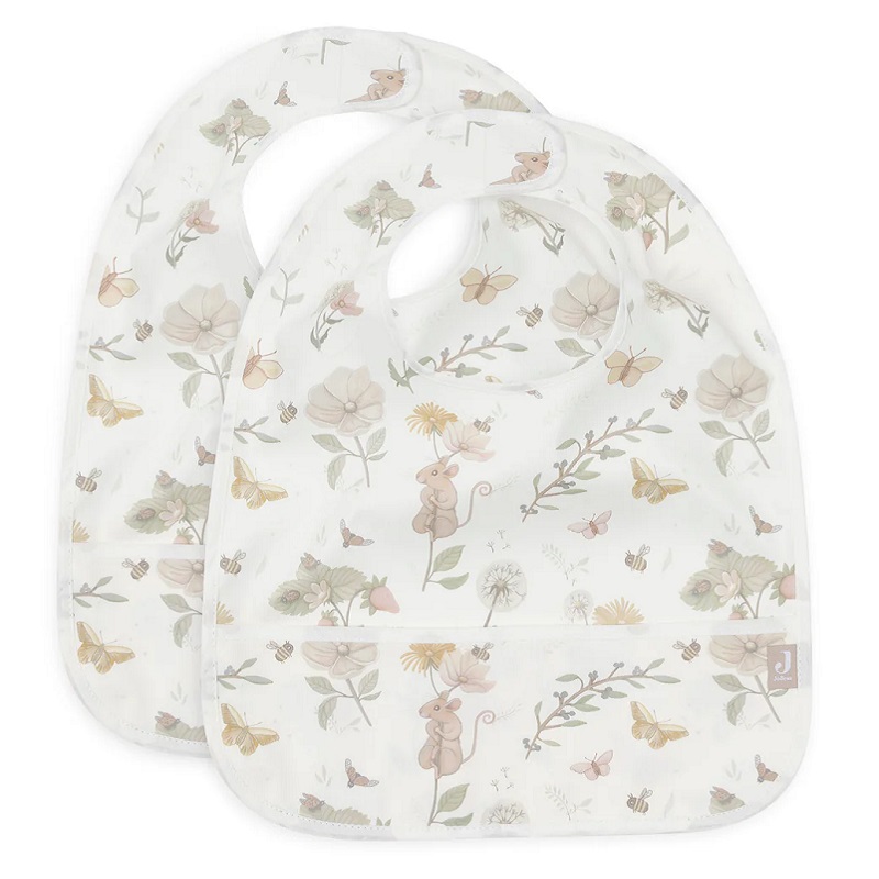 Jollein pudipõllede ja söögipõllede komplekt 2 tk hiirekesed soodus