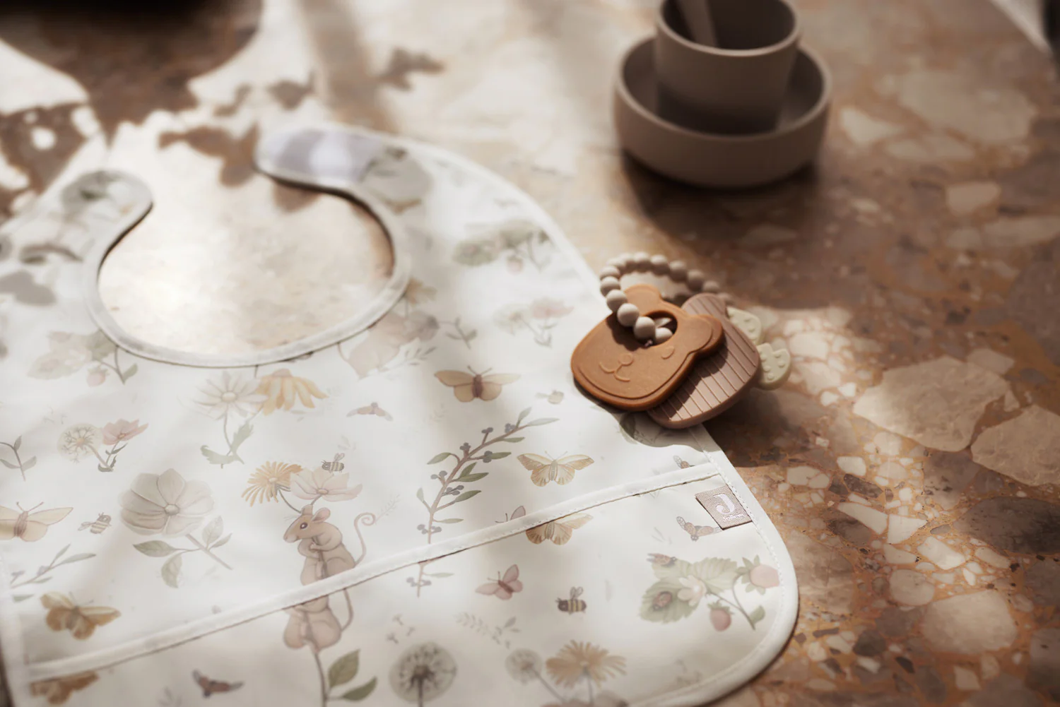 Jollein pudipõllede ja söögipõllede komplekt 2 tk hiirekesed soodus