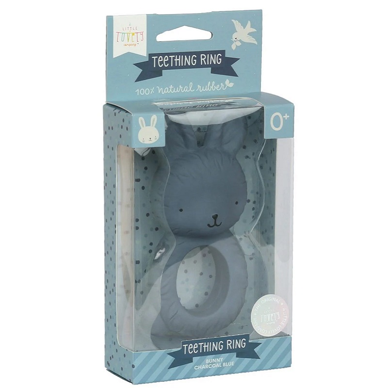 Looduslikust kummist ja ohutu A Little Lovely Company närimisrõngas beebidele