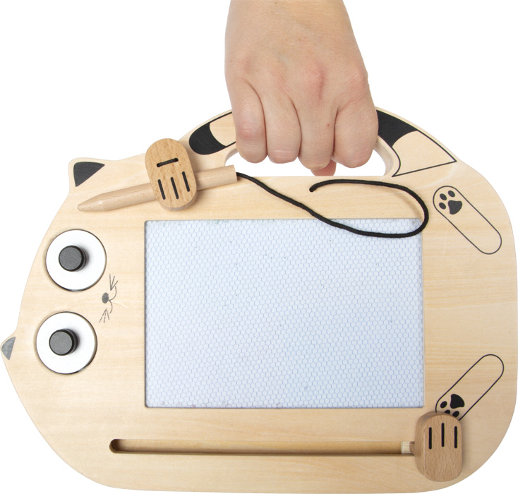 Kassikujuline magnettahvel templitega lapsele
Puidust magnetjoonistustahvel väikelapsele Kassikujuline magnettahvel templitega lapsele Puidust magnetjoonistustahvel väikelapsele