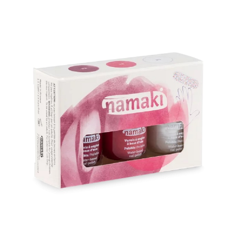 Namaki vegan küünelakid ja küüneviil lastele Veepõhine ja kooritav laste küünelakk