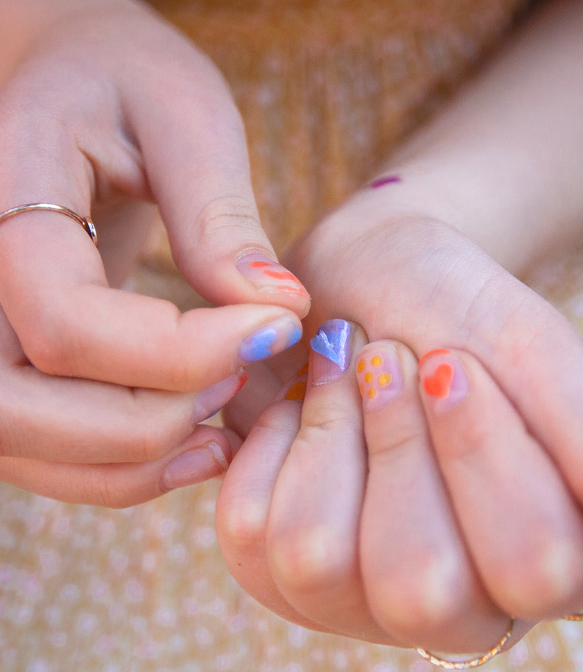 Namaki vegan küünelakid ja küüneviil lastele Veepõhine ja kooritav laste küünelakk