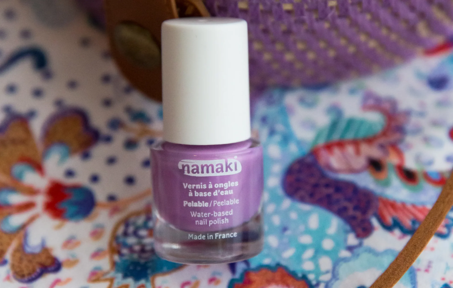 Namaki suur meigikomplekt lauvärvi, huulepulga ja küünelakkidega Looduslik ja vegan lastekosmeetika kinkekomplekt