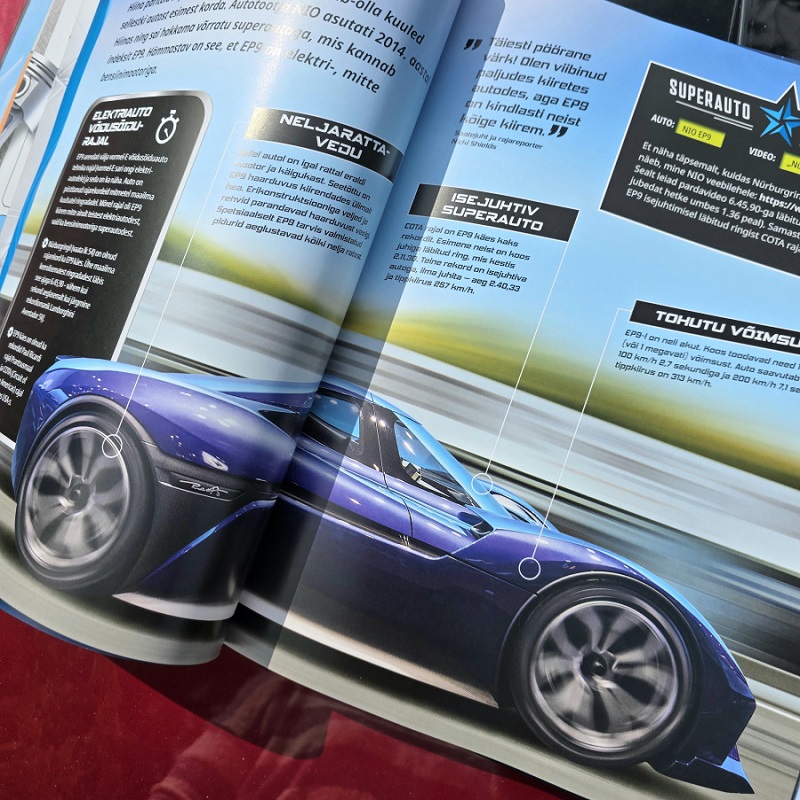 Raamat „Superautod“ – realistlik teejuht maailma kiireimate autode juurde
