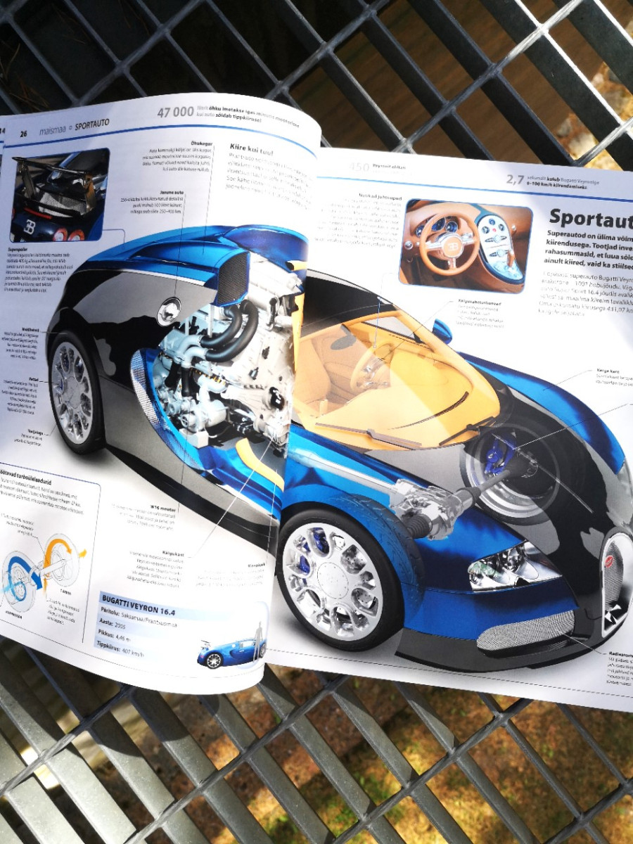 Raamat „Teadmiste entsüklopeedia. Transport“ kõvade kaantega Illustratsiooniderohke entsüklopeedia maa-, vee- ja õhusõidukitest