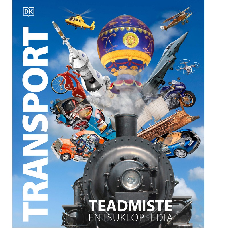 Raamat „Teadmiste entsüklopeedia. Transport“ kõvade kaantega Illustratsiooniderohke entsüklopeedia maa-, vee- ja õhusõidukitest