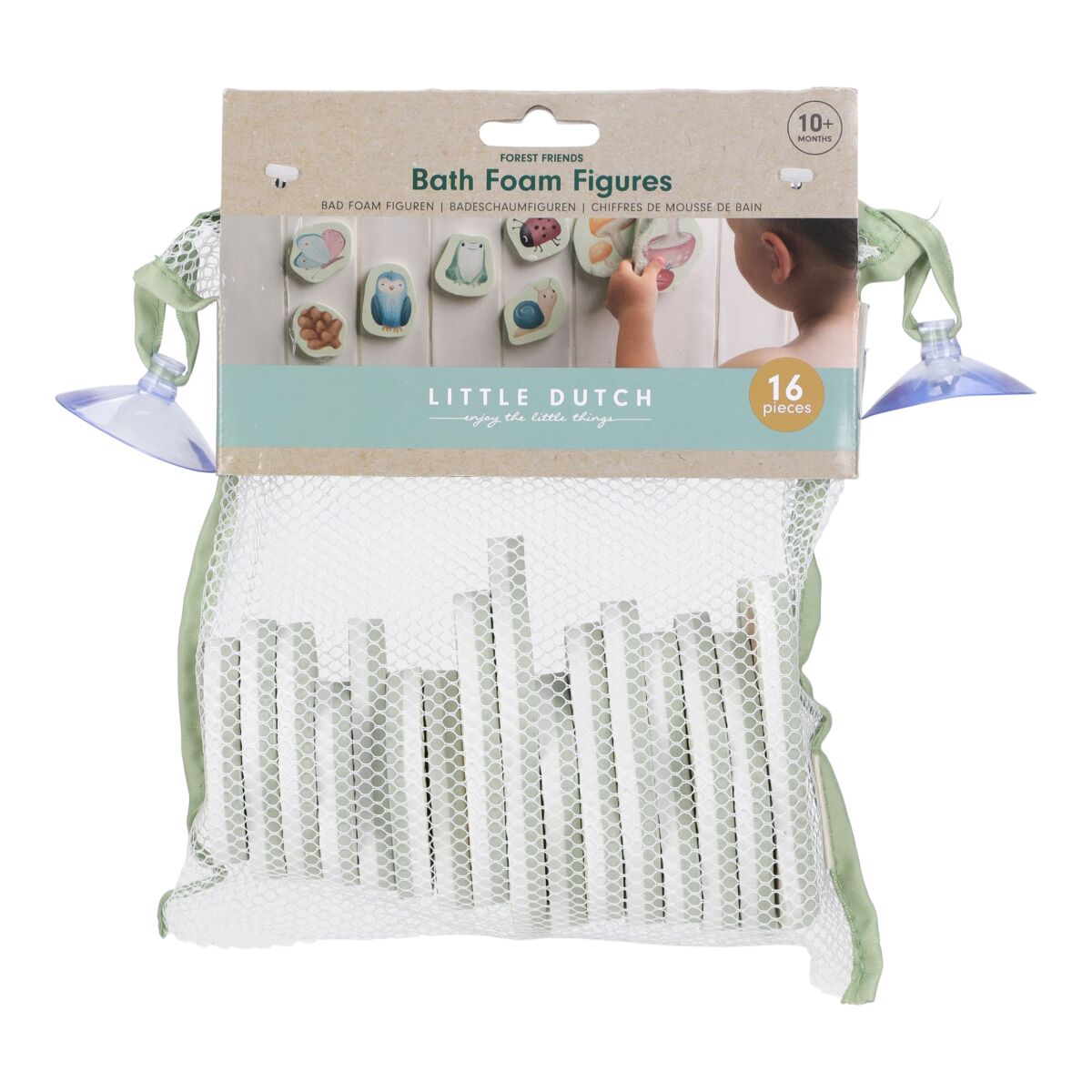Little Dutch vannikujundid „Metsaelu“ 16 tk hoiukotiga