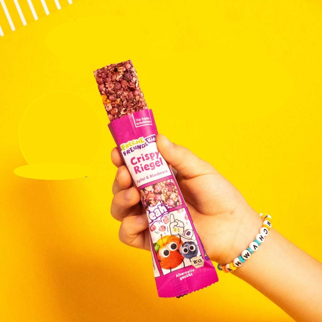 Freche Freunde orgaanilised müslibatoonid mustika ja õunaga
Freche Freunde Crispy Riegel Apfel & Blaubeere müslibatoonid lastele Freche Freunde orgaanilised müslibatoonid mustika ja õunaga Freche Freunde Crispy Riegel Apfel & Blaubeere müslibatoonid lastele