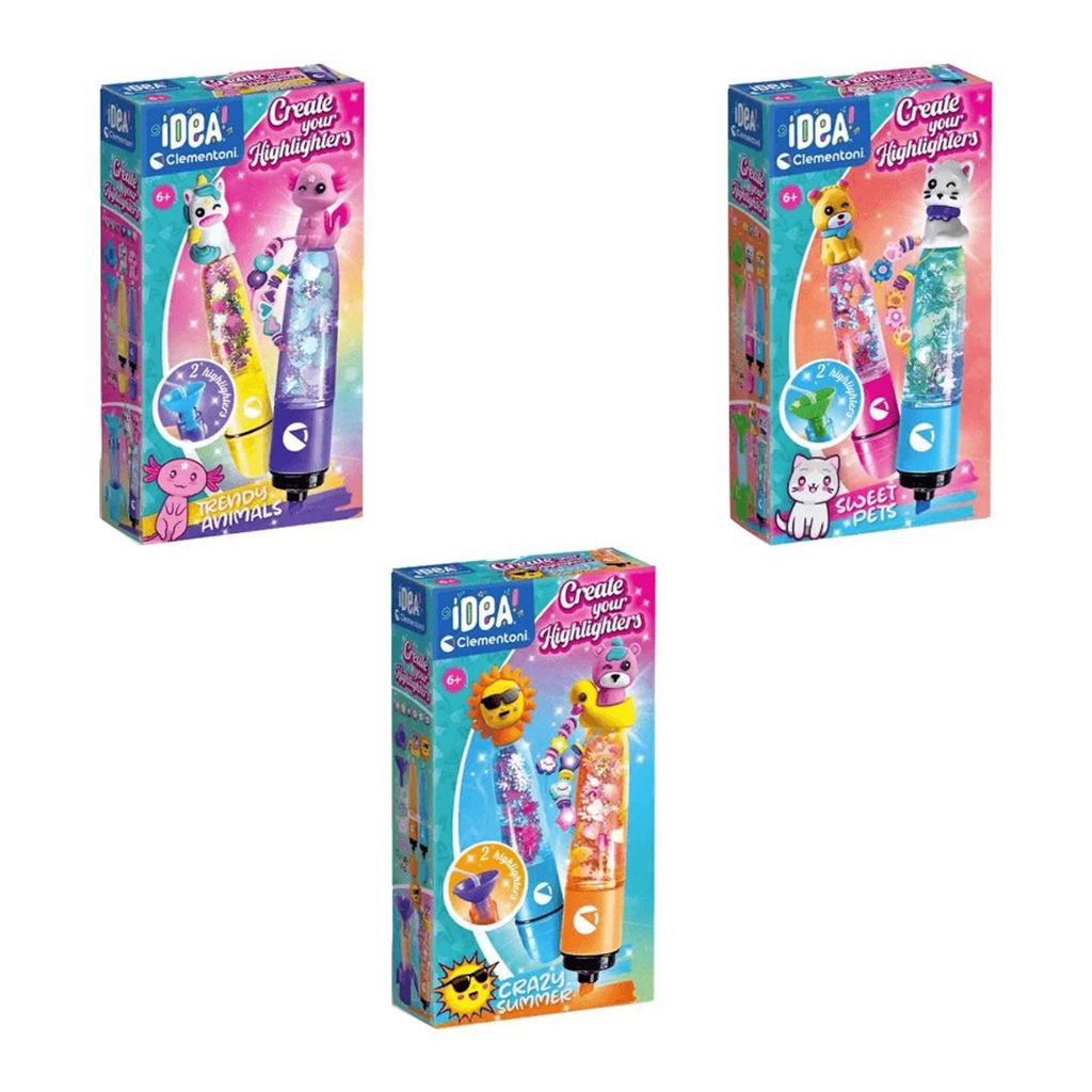 Maagiliste highlighter markerite meisterdamiskomplekt lastele (2 tk)