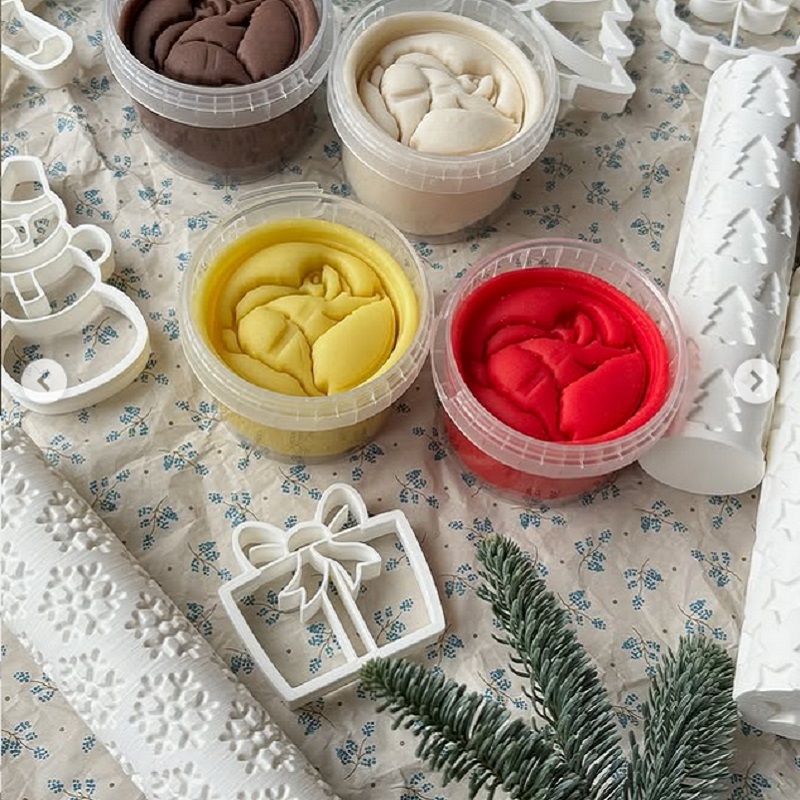Looduslik ja ohutu MICI plastiliinivorm ja piparkoogivorm