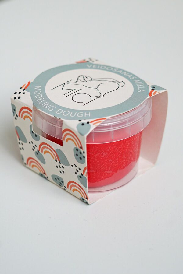 MĪCI kinkekomplekt masinad kahe loodusliku plastiliini ja vormidega ja taignarulliga