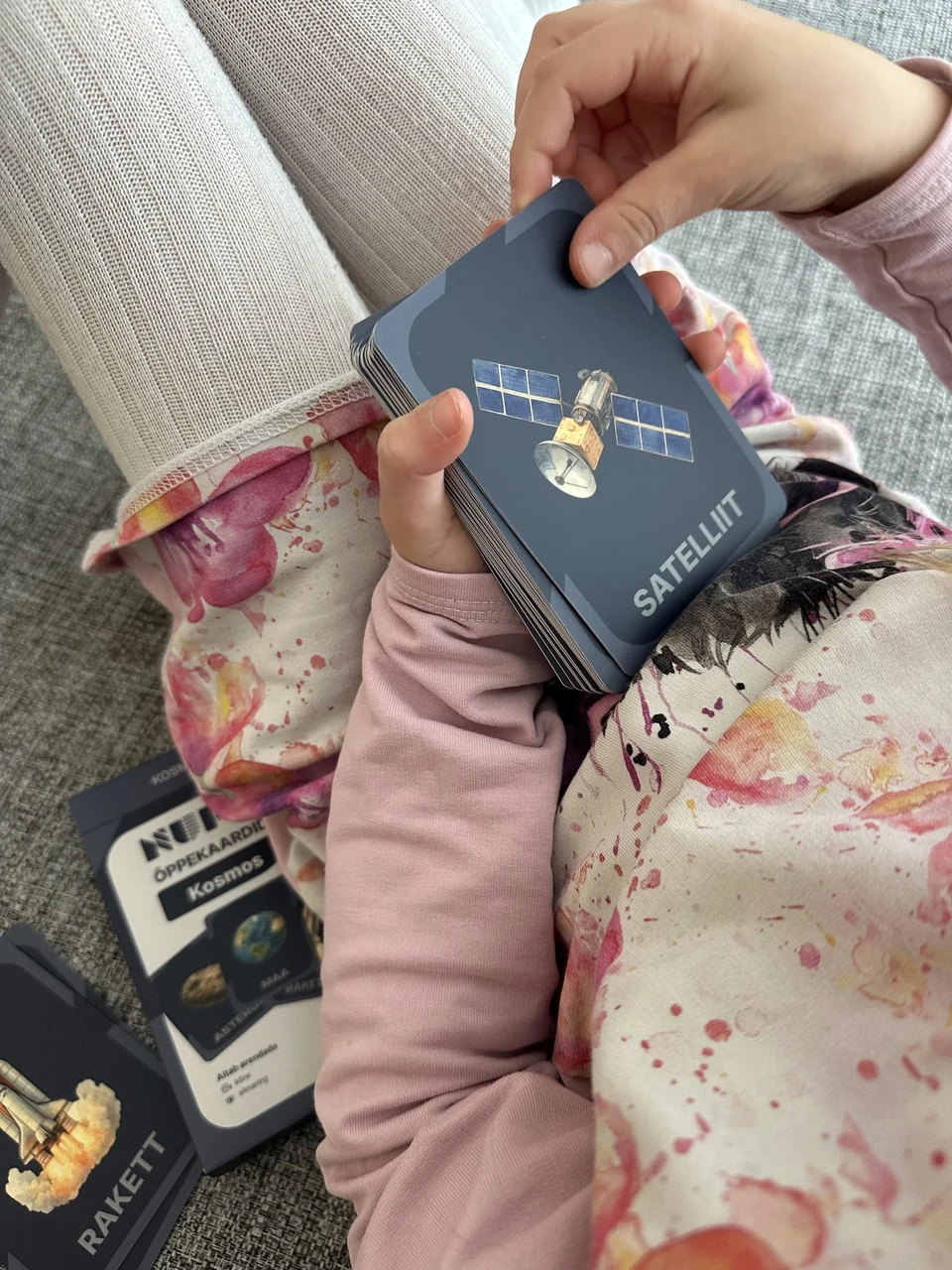 Realistlikud NUPU õppekaardid ja Kosmosekaardid lastele – planeedid ja universum