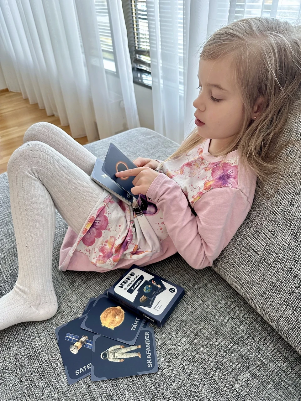 Realistlikud NUPU õppekaardid ja Kosmosekaardid lastele – planeedid ja universum