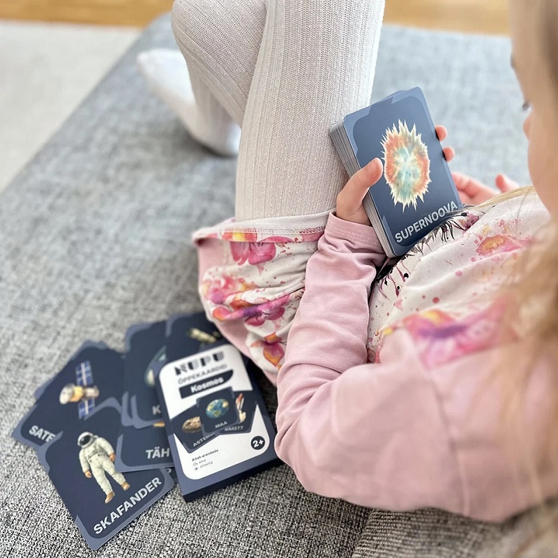 Realistlikud NUPU õppekaardid ja Kosmosekaardid lastele – planeedid ja universum