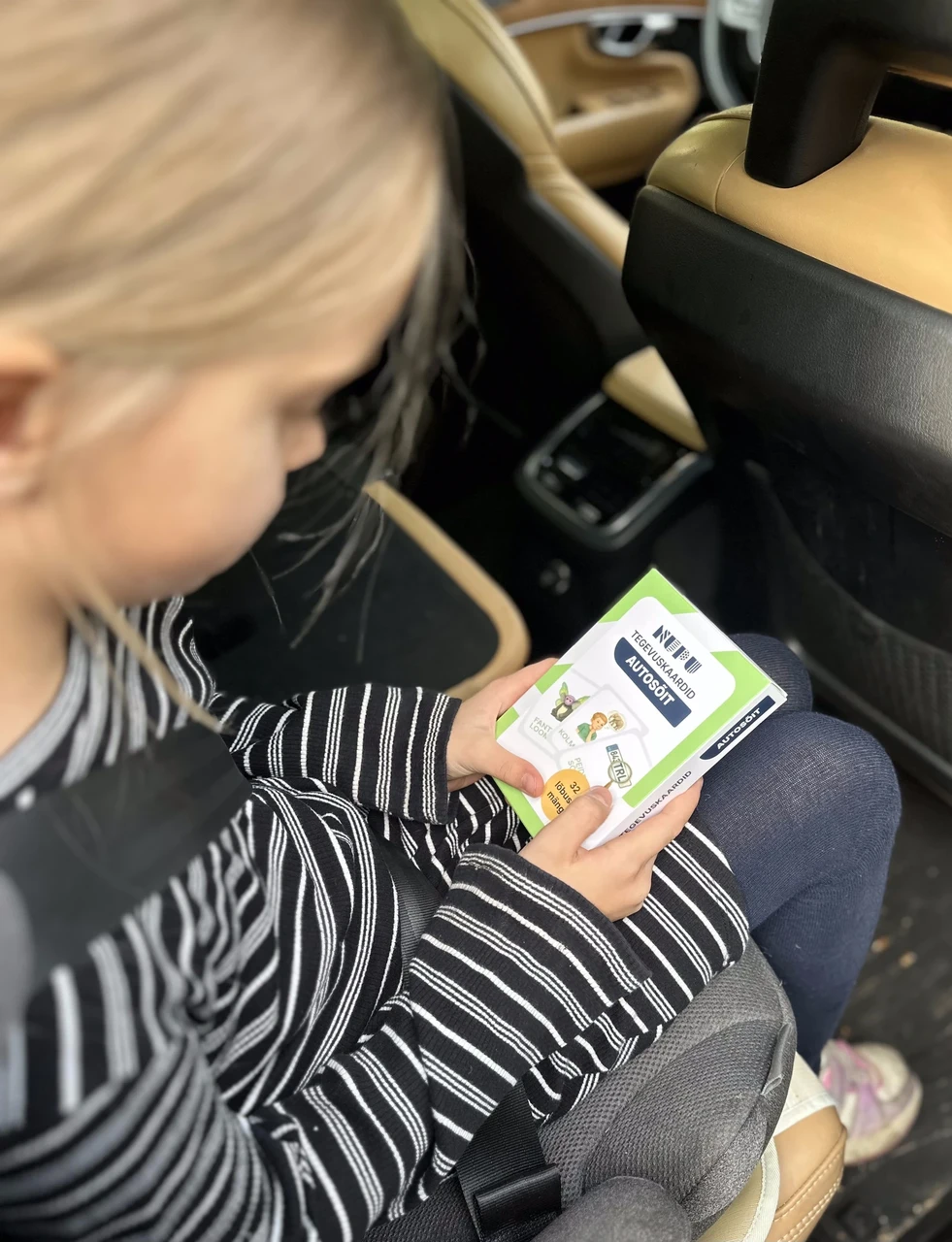 Tegevuskaardid autosõitudeks lastele ja peredele Mängukaardid autos – loovus, tähelepanu ja mälu