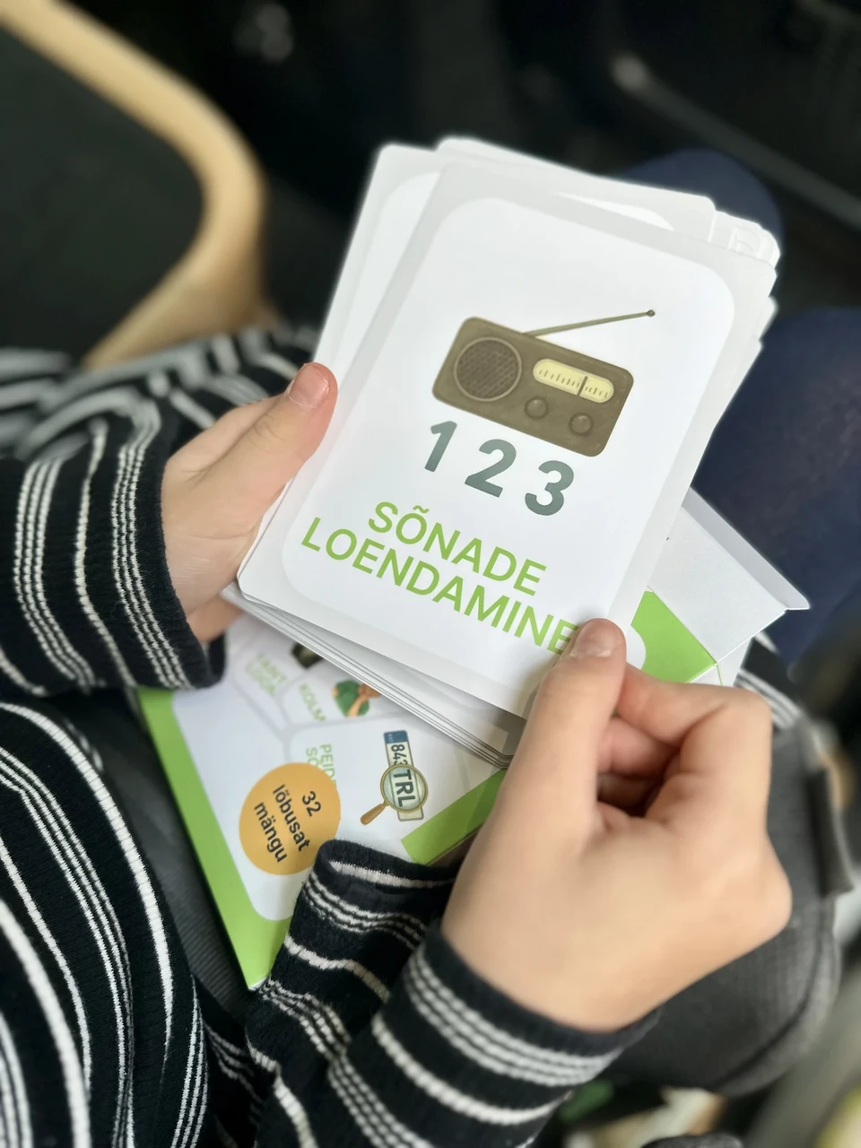 Tegevuskaardid autosõitudeks lastele ja peredele Mängukaardid autos – loovus, tähelepanu ja mälu