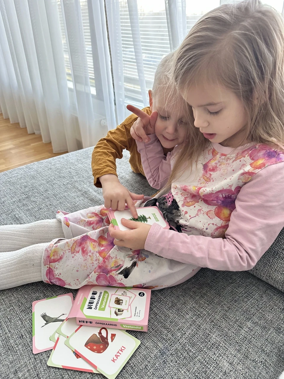 Vastandite õppekaardid lastele – realistlikud pildid Montessori sõnavara kaardid vastandite õppimiseks