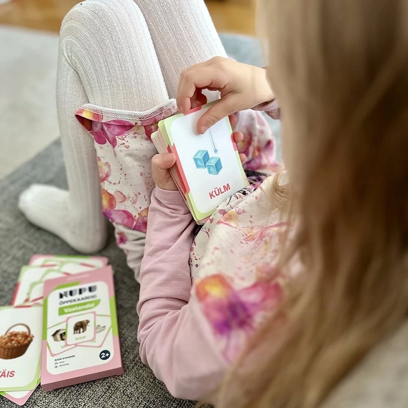 Vastandite õppekaardid lastele – realistlikud pildid Montessori sõnavara kaardid vastandite õppimiseks