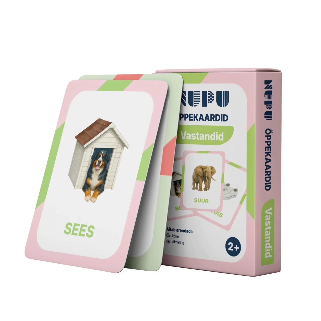 Vastandite õppekaardid lastele – realistlikud pildid Montessori sõnavara kaardid vastandite õppimiseks