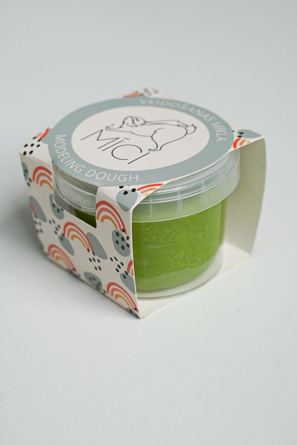 MĪCI ohutu, looduslik ja naturaalne plastiliin 120 g