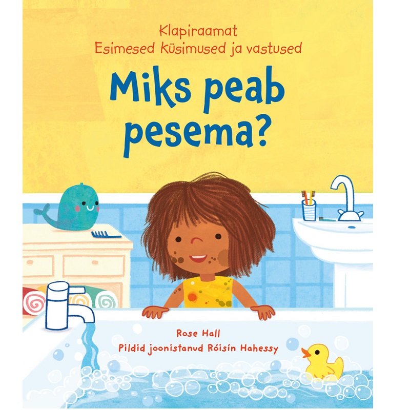 Hügieeniteemaline klapiraamat lastele – Miks peab pesema? Klapiraamat pisikute ja pesemise kohta väikelastele