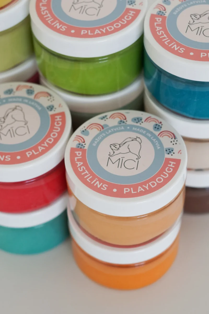 MICI naturaalne ning looduslik plastiliin ja voolimismass