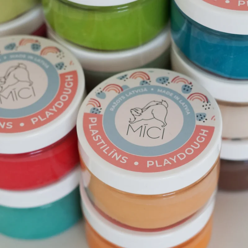 MICI naturaalne ning looduslik plastiliin ja voolimismass