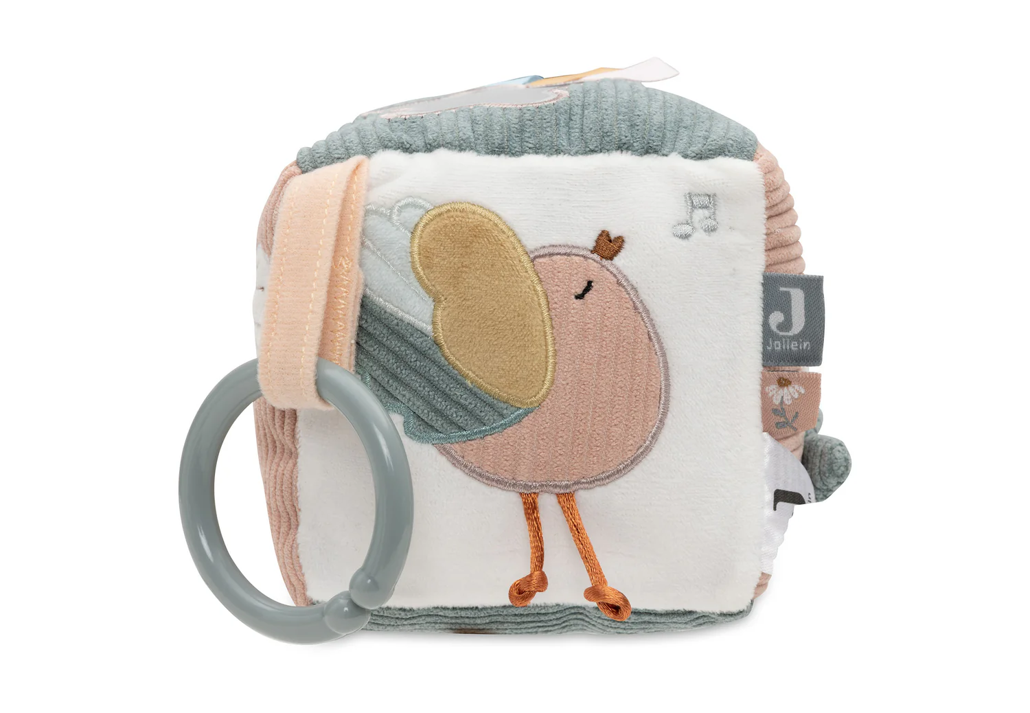 Jollein Riputatav aktiivsuskuubik ja beebimänguasi Aktiivsuskuubik