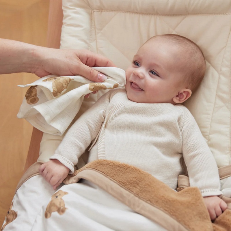 Jollein musliinist suulapid ja ilalapid beebile