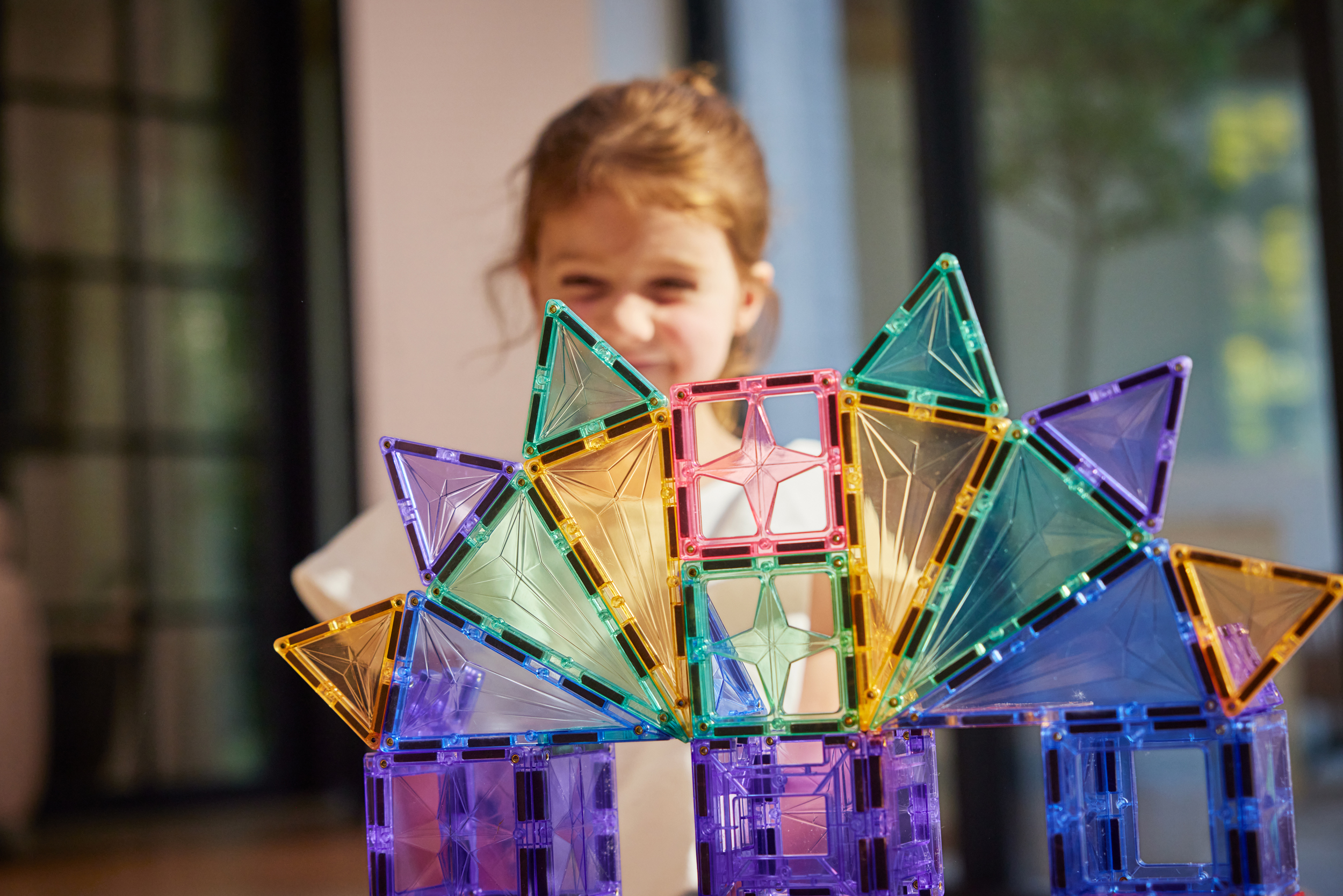 Cleverclixx magnetklotsid 125 tk pastelne suur stardikomplekt