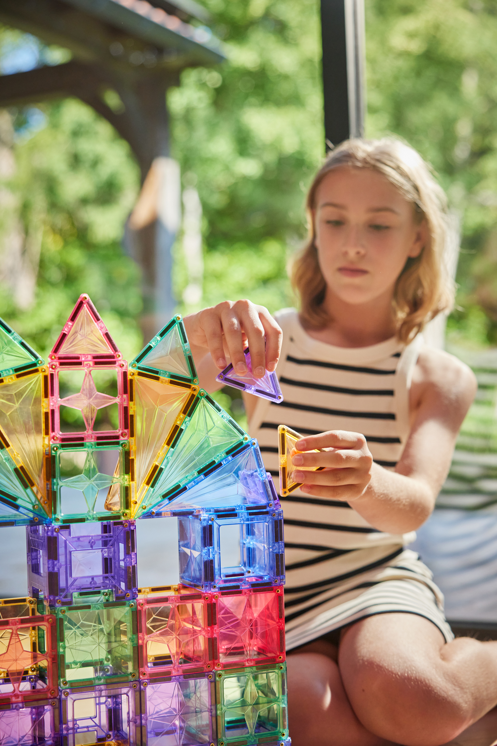 Cleverclixx magnetklotsid 125 tk pastelne suur stardikomplekt