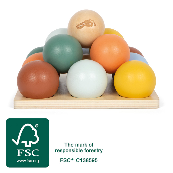 Puidust pallide sorteerimine – 14 värvilist palli ja 9 värvipesaga alus
Montessorist inspireeritud sorteerimismäng – peenmotoorika ja käe-silma koordinatsioon Puidust pallide sorteerimine – 14 värvilist palli ja 9 värvipesaga alus Montessorist inspireeritud sorteerimismäng – peenmotoorika ja käe-silma koordinatsioon