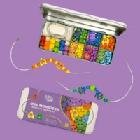 Cotton Twist Monsters Bracelet Bead Kit – kollidega käevõru helmeste komplekt
