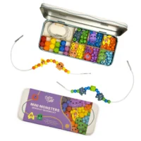Cotton Twist Monsters Bracelet Bead Kit – kollidega käevõru helmeste komplekt