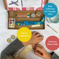 Cotton Twist Plane Craft Kit activity box – lennuki meisterdamiskomplekt