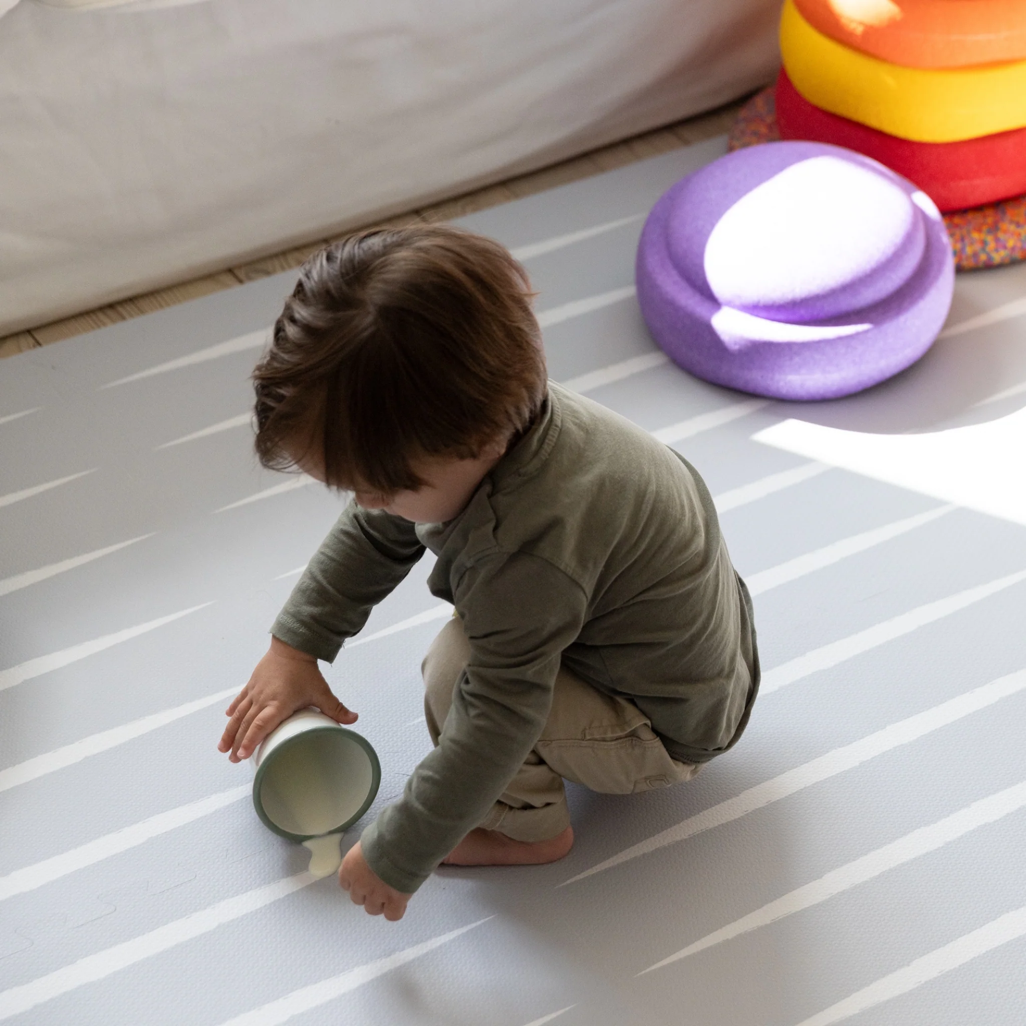 Eeveve põrandamatt ja beebide mängumatt