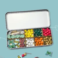 Cotton Twist Bracelet Bead Kit – käevõru helmeste komplekt
