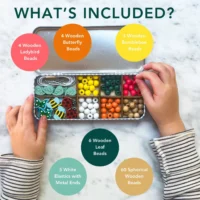 Cotton Twist Bracelet Bead Kit – käevõru helmeste komplekt