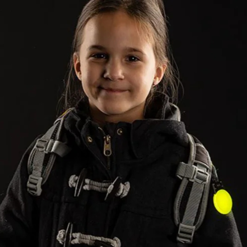 REER Light&Go turvavalgusti – 3 valgusrežiimi LED helkur karabiiniga