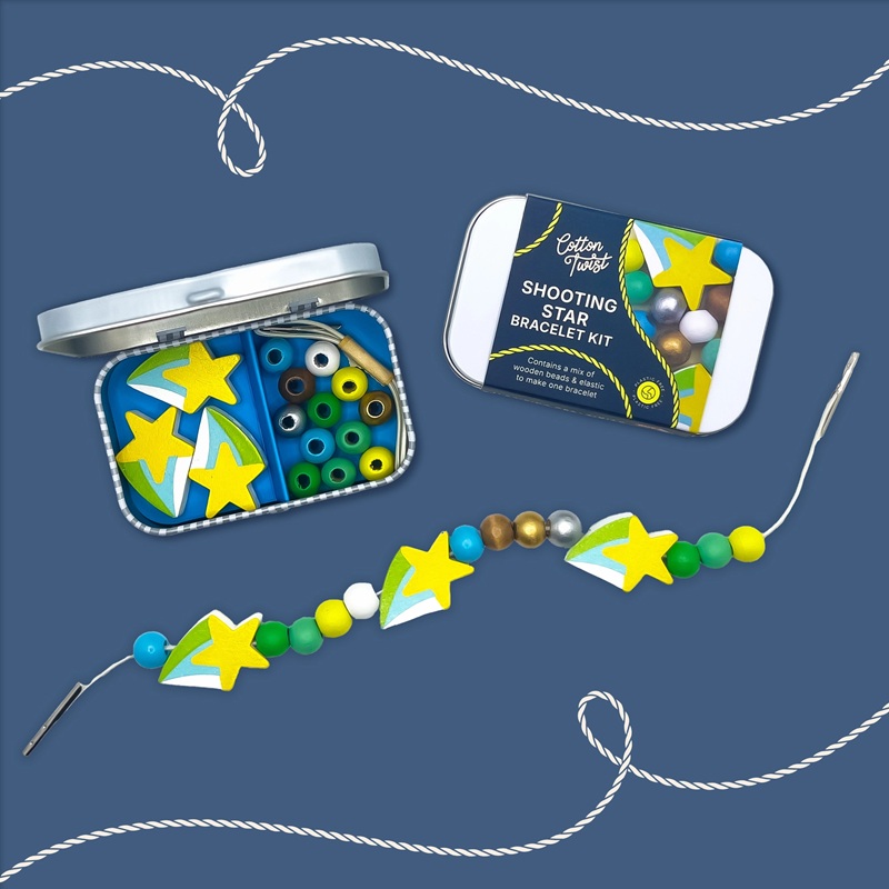 Cotton Twist Bracelet Bead Kit – käevõru helmeste komplekt