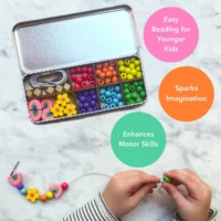 Cotton Twist Bracelet Bead Kit – käevõru helmeste komplekt
