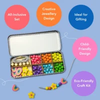 Cotton Twist Bracelet Bead Kit – käevõru helmeste komplekt